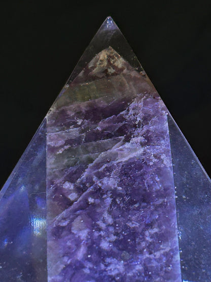 Orgonite Pyramid Unicorn Tower Lamp